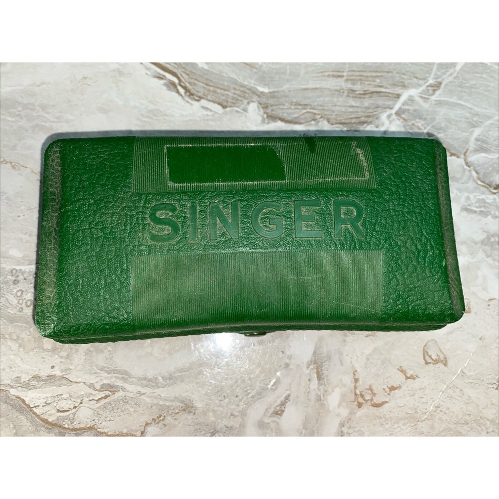 Vintage Singer 221 Sewing Machine Buttonholer #160506 with Case